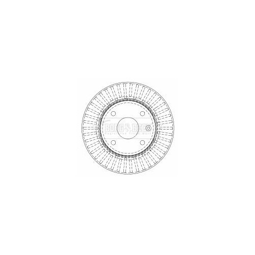 BORG & BECK Brake Disc BBD4511