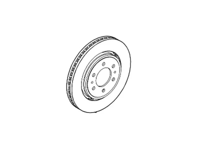 Genuine Ford Disc Brake Rotor 7U2Z-1V125-HD gallery