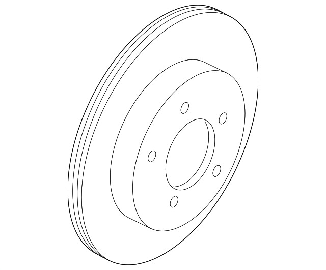 Genuine Mazda Disc Brake Rotor C26Y-26-251A