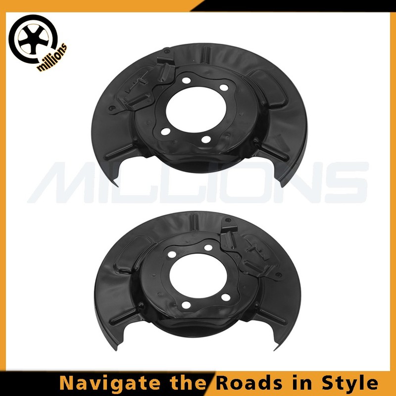 2Pcs Disc Brake Backing Plate RH LH For 15-19 Subaru Legacy Outback Dust Shield