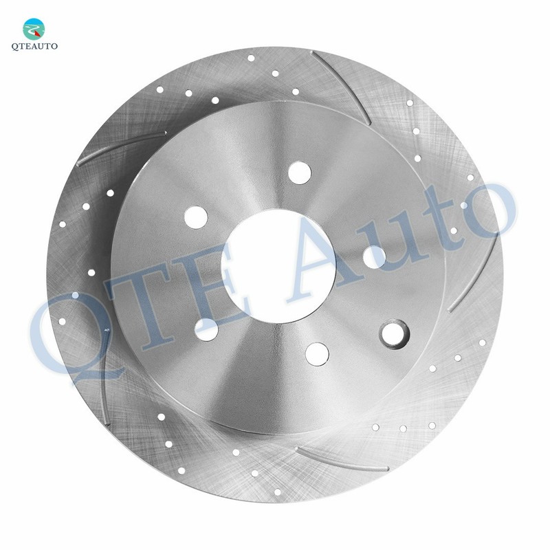 4P Front 320mm-Rear 308mm Drilled Brake Disc Rotors For 2015-2023 Nissan Murano gallery