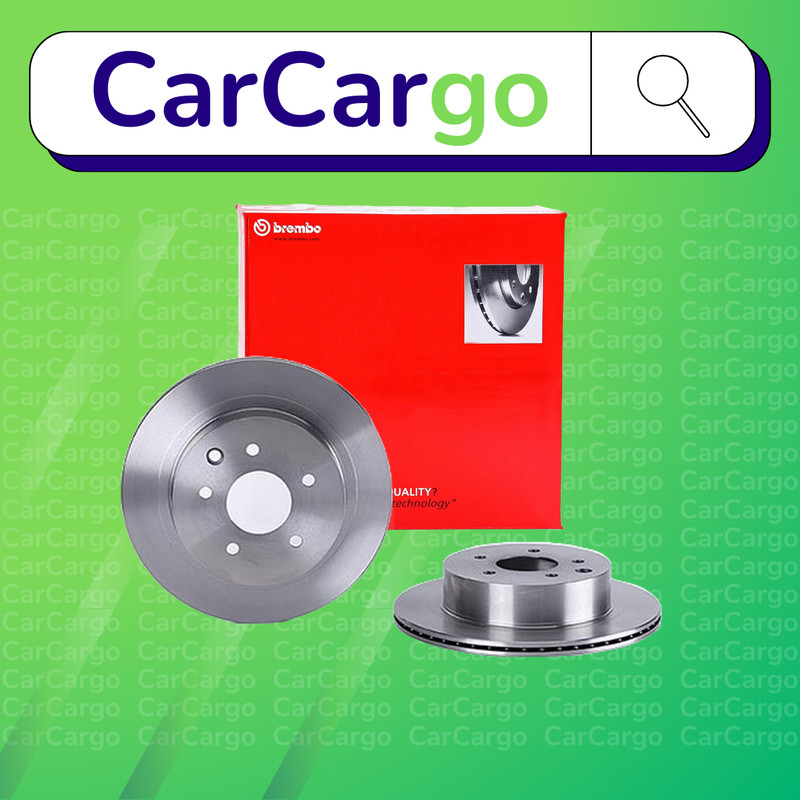 Brembo Vented Rear Brake Discs Pair For Infiniti G 3.5 2002-2006 292 mm
