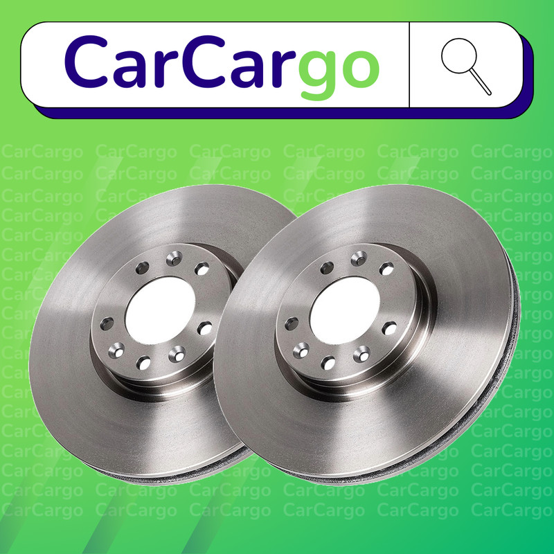 Premium Vented Front Brake Discs Peugeot 308 Hybrid 225 2021-2024 304 mm