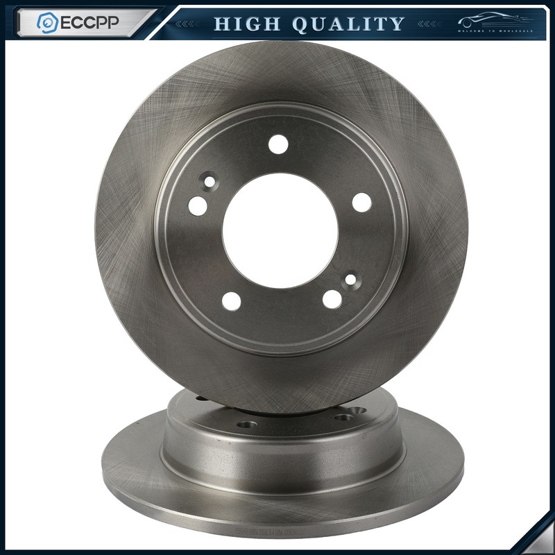 Rear Brake Rotors Discs For Hyundai Elantra 2011 – 2020 Kia Forte Forte5 Soul