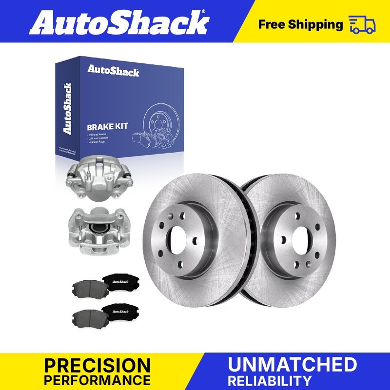 Front Brake Rotors Premium Pads Calipers for Chevrolet, Equinox 2010-2017