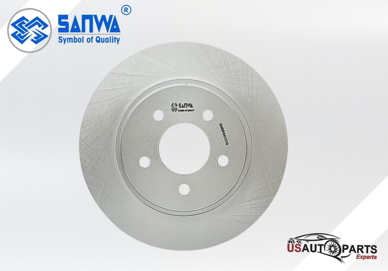 REAR BRAKE ROTOR VENTED & GEOMET COATED 300 mm FOR FORD MUSTANG 2005-2014 3.7L