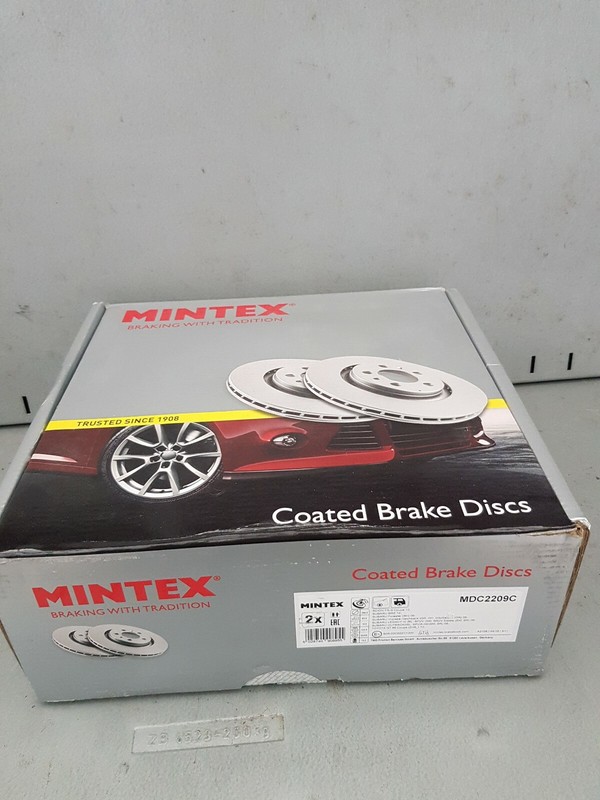 Mintex Brake Discs (2) MDC2209C COMPATIBLE WITH Subaru & Toyota [see pictures]