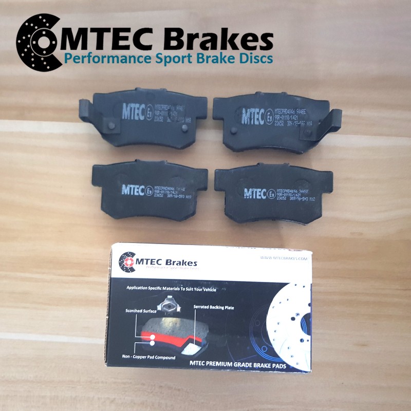 Volkswagen Passat Estate 1.8 88-91 Ha Brake Discs Pads & Mtec Drilled Grooved gallery