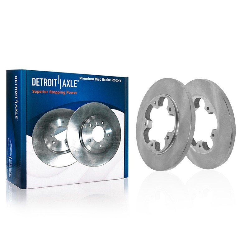 Front Rear Brake Rotors Kit for 2015 - 2020 Transit-150 Transit-250 Transit-350 gallery