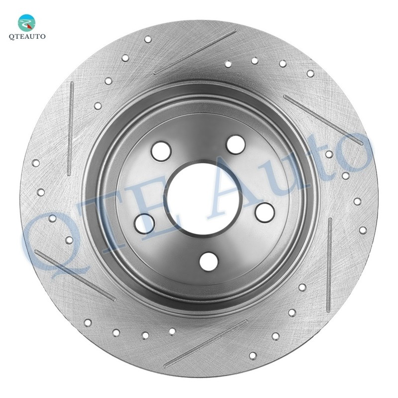 6PC Rear 330mm Drilled Brake Rotors-Brake Pad For 2011-2020 Jeep Grand Cherokee gallery