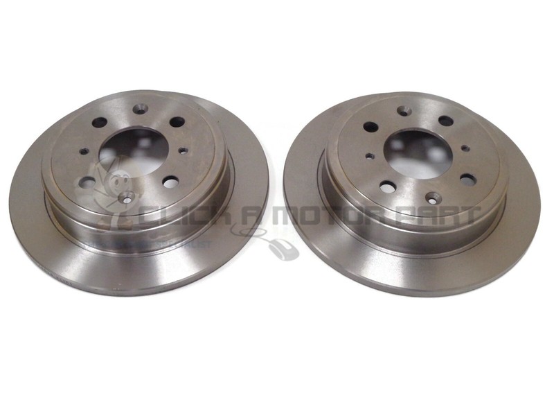 ROVER 25 45 200 400 2 REAR BRAND NEW BRAKE DISCS BOXED