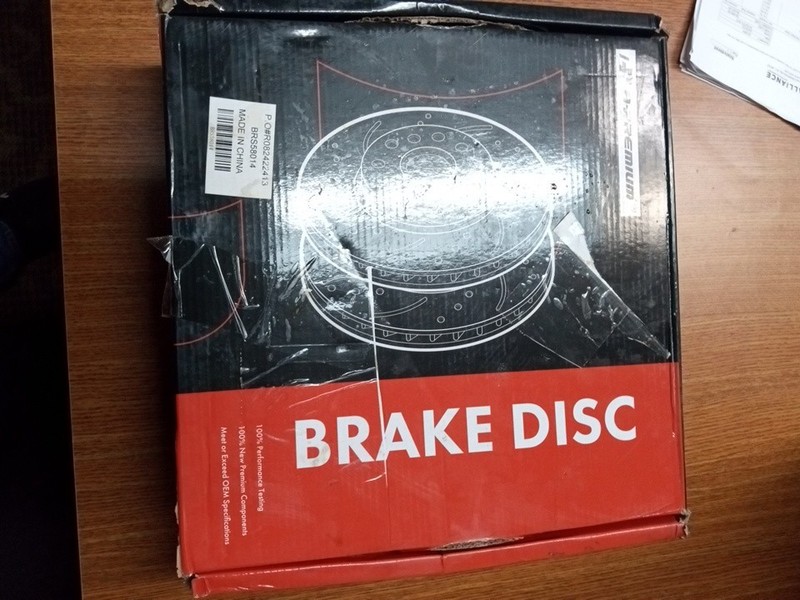 A-Premium Front Drilled And Slotted Disc Brake Rotors 2-PC Set gallery