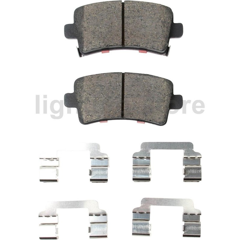Rear Brake Pads and Disc Rotors Fits Chevrolet Impala 2.5L 3.6L gallery
