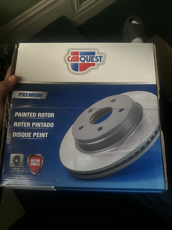 Car quest brake rotors Platinum trim ( 4 rotors total )
