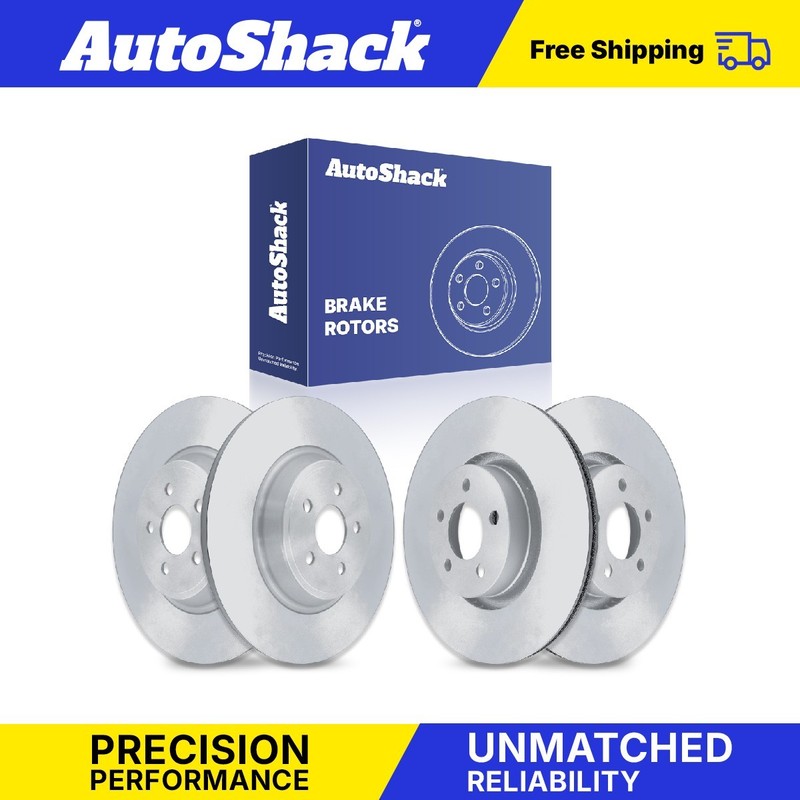 Front Rear Brake Rotors Set for Ford, Edge 2015-2022