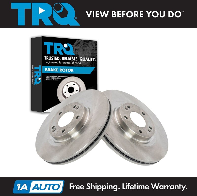 TRQ Front Brake Rotors Set For 2015-2021 Kia Sedona