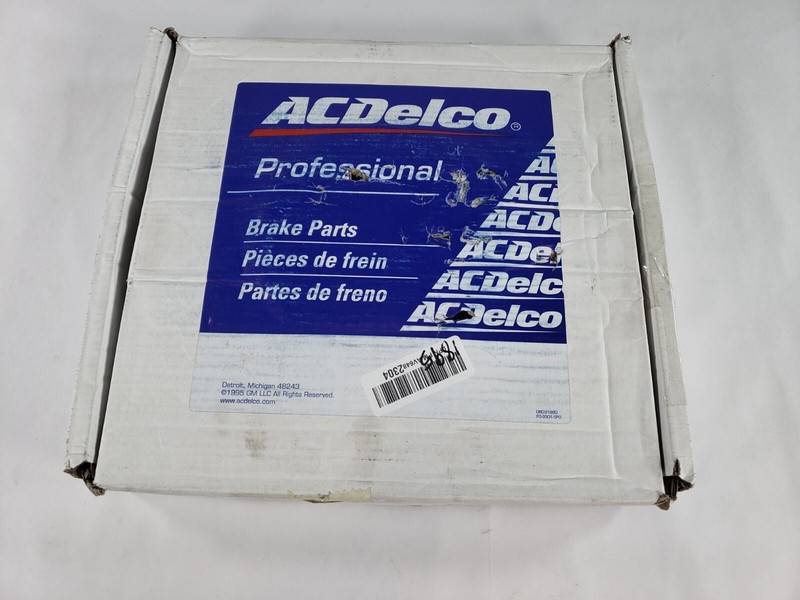 ACDelco Gold 18A2419 Black Hat Front Disc Brake Rotor gallery