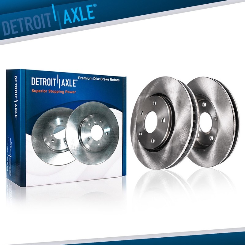 12.80 inch (325mm) Pair Front Disc Brake Rotors Set for 2022 2023 Ford Maverick