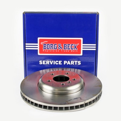 Brake Disc Single Vented Front Right 374mm BBD7028S Borg & Beck 34116785676 New gallery