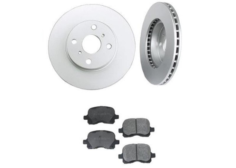 Fits For 98-2002 Toyota Corolla Prizm Front Brake Rotors & Ceramic Pads