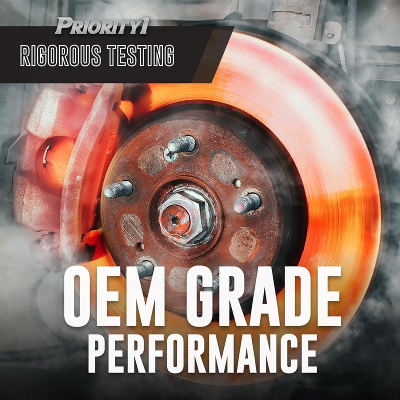 Vehicle-Specific Priority1 Brake Rotor for Subaru Crosstrek & Forester Models gallery