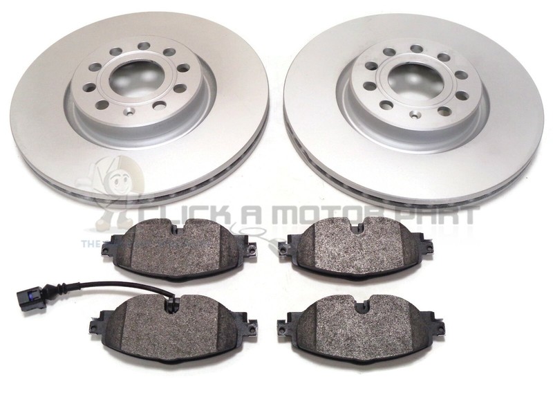 Mintex Front 2 Brake Discs And Pads For VW Passat B8 1.4 1.5 1.6 1.8 2.0 15-19