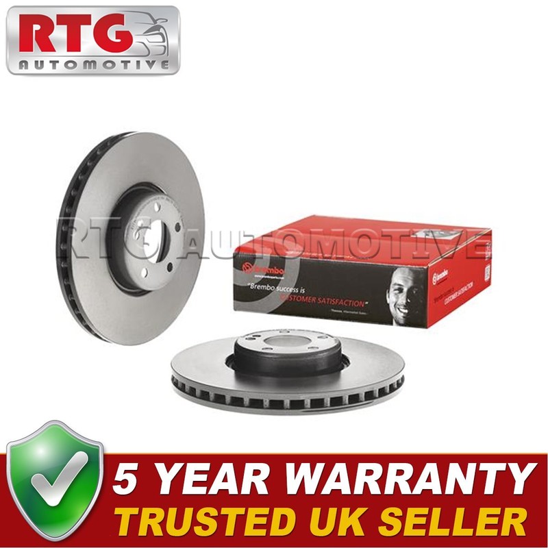 RTG Front Left Brake Disc Fits Mercedes GLC 2015- E-Class 2016- + Other Models