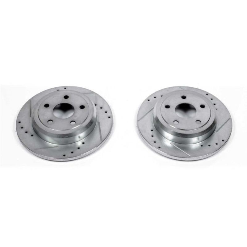 PowerStop AR83075XPR Evolution Drilled & Slotted Rotors for Jeep Grand Cherokee