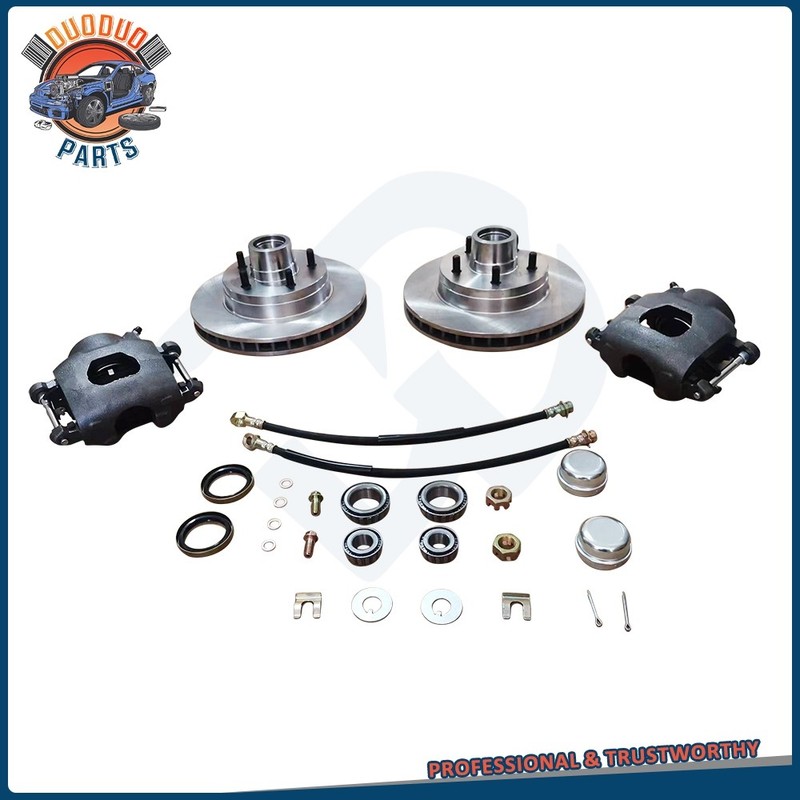 Front Truck Disc Brake Conversion Wheel Component Kit 5Lug For 1960-72 Chevy C10 gallery