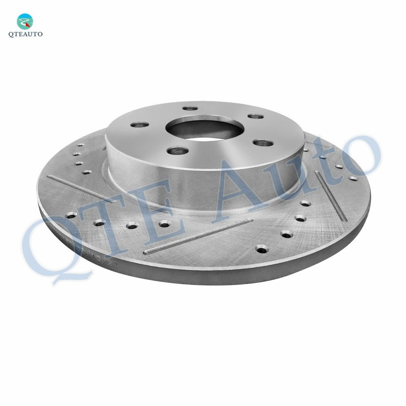 Rear Drilled Slotted Brake Disc Rotors 270mm For 2005-2008 Chevrolet Cobalt gallery