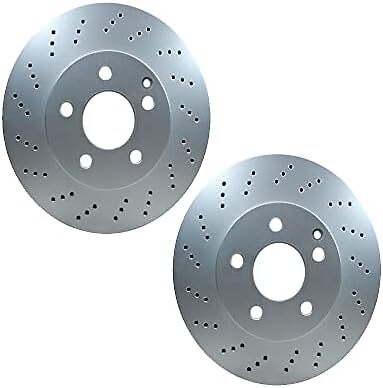 Front Disc Brake Rotor fits Mercedes C250, C300, SLS AMG