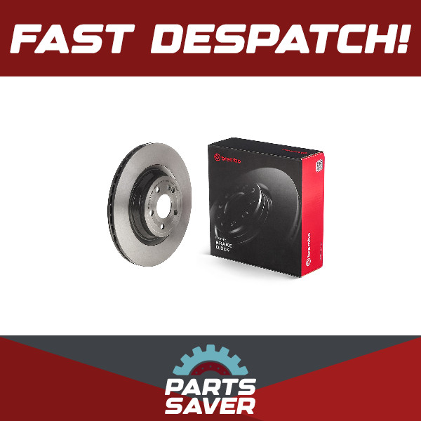 2x Brake Discs Pair Vented fits MERCEDES GLE400E V167 2.0 Rear 2023 on M254.920