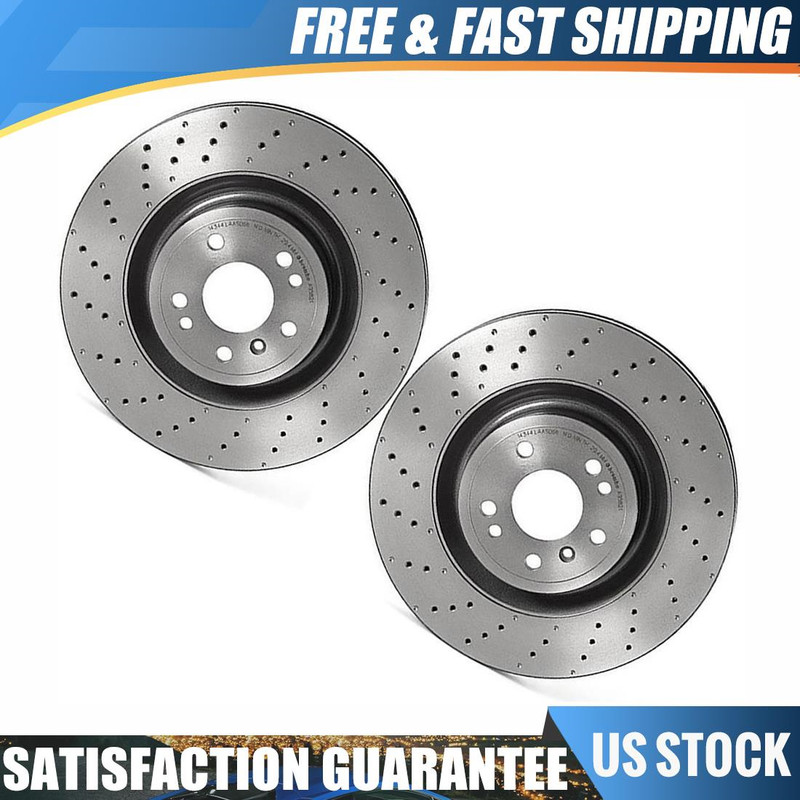 Brembo High Performance OE Front Brake Rotors Set For 2015 Mercedes-Benz ML250