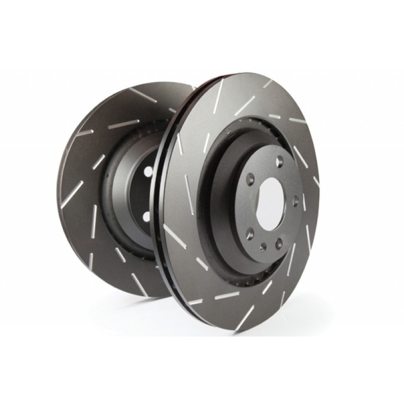 EBC For Mini Cooper 2015-2019 Rear Brake Rotor Slotted 1.5L Turbo USR Set of Two gallery