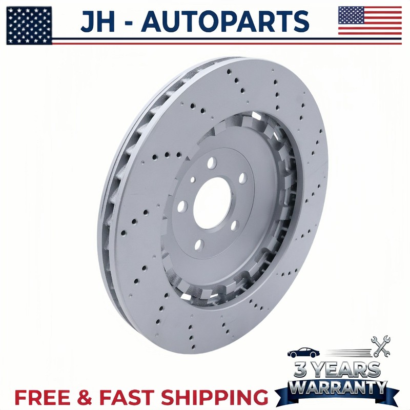 2Pcs Front Brake Disc Rotors 365mm FOR Lamborghini Huracan R8 RS5 8T0615301 gallery