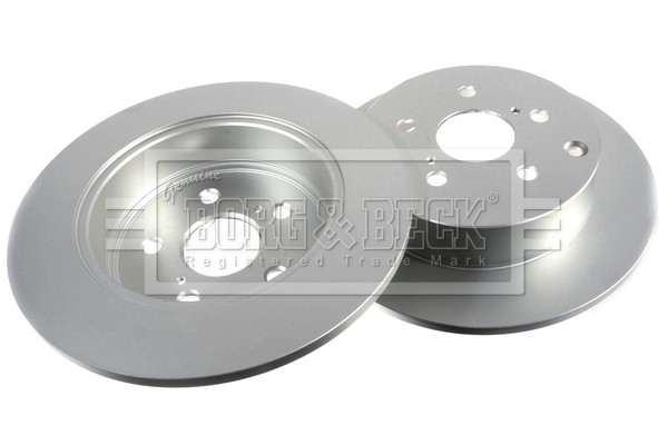 2x Brake Discs Pair Solid fits TOYOTA VERSO AUR20 2.0D Rear 09 to 18 1AD-FTV Set gallery