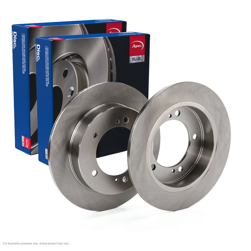 2X APEC Front Brake Discs for SUZUKI VITARA Cabrio 1988-99 289mm Solid SDK6193