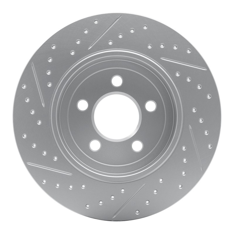 For Mercedes-Benz S400 10-13 Brake Rotor DFC Drilled & Slotted Rear Passenger gallery
