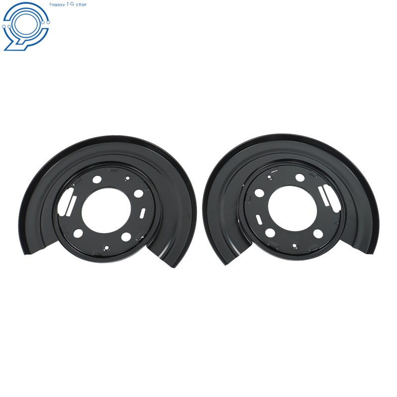 Pair Brake Dust Shield Backing Plates Rear 924-212 For Ford F-350 F-450 6.7L V8 gallery