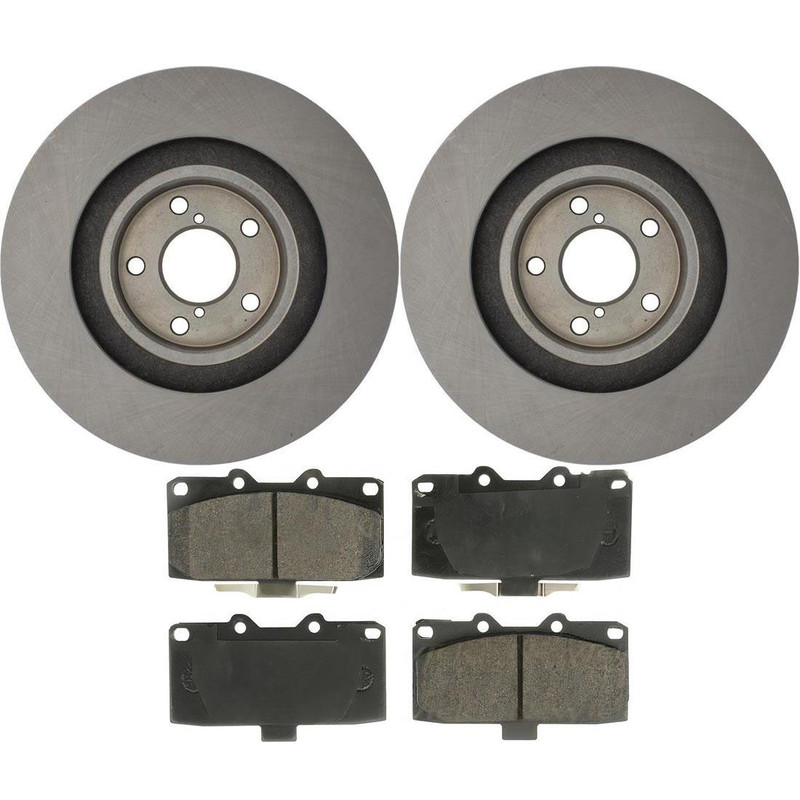 Front Brake Kit Rotors & Pads for 2006 2007 Subaru Impreza gallery