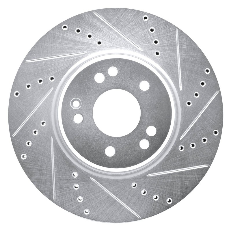 For Mercedes-Benz SL600 94-02 Brake Rotor DFC Premium Drilled & Slotted Front