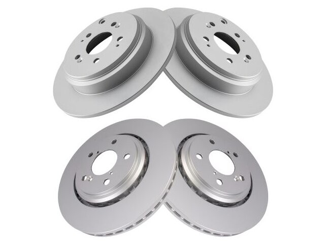 Front and Rear Brake Rotor Set For 2011-2017 Honda Odyssey 2016 2012 XQ148XJ