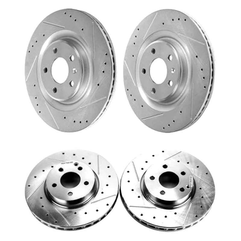For Audi Q5 Sportback 21-24 Brake Rotor Set Evolution Performance Drilled &