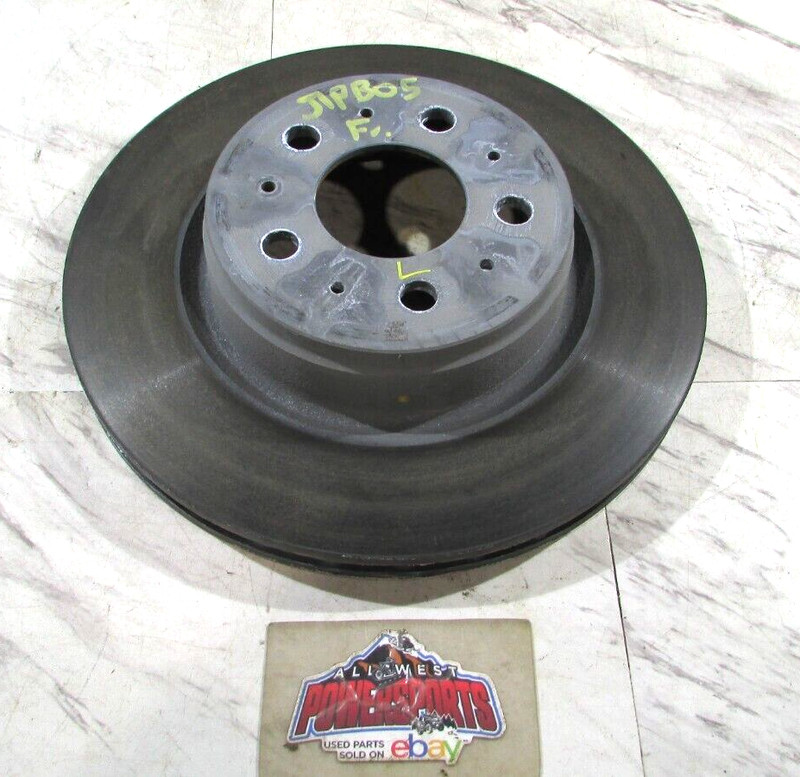 OEM FRONT DISC BRAKE ROTOR – BASE – L, fits 2017-23 TESLA MODEL 3 (J1PB05)