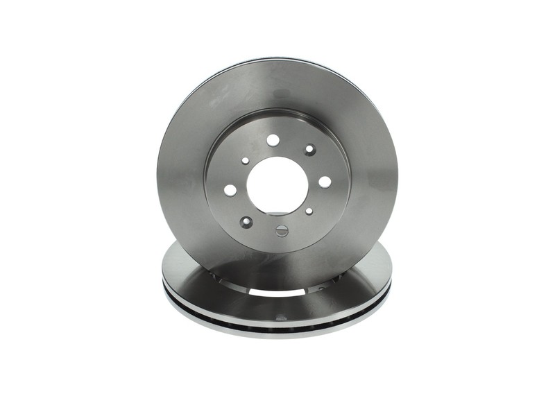 2x Brake Discs Pair Vented Front 260mm 0986479226 Bosch Set 45251S6FE10 BD1093 gallery