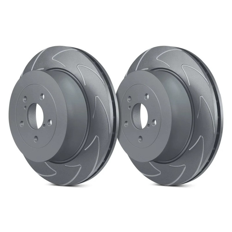 For Chevy Camaro 98-02 Brake Rotors EBC Blade Sport High Carbon Slotted 1-Piece