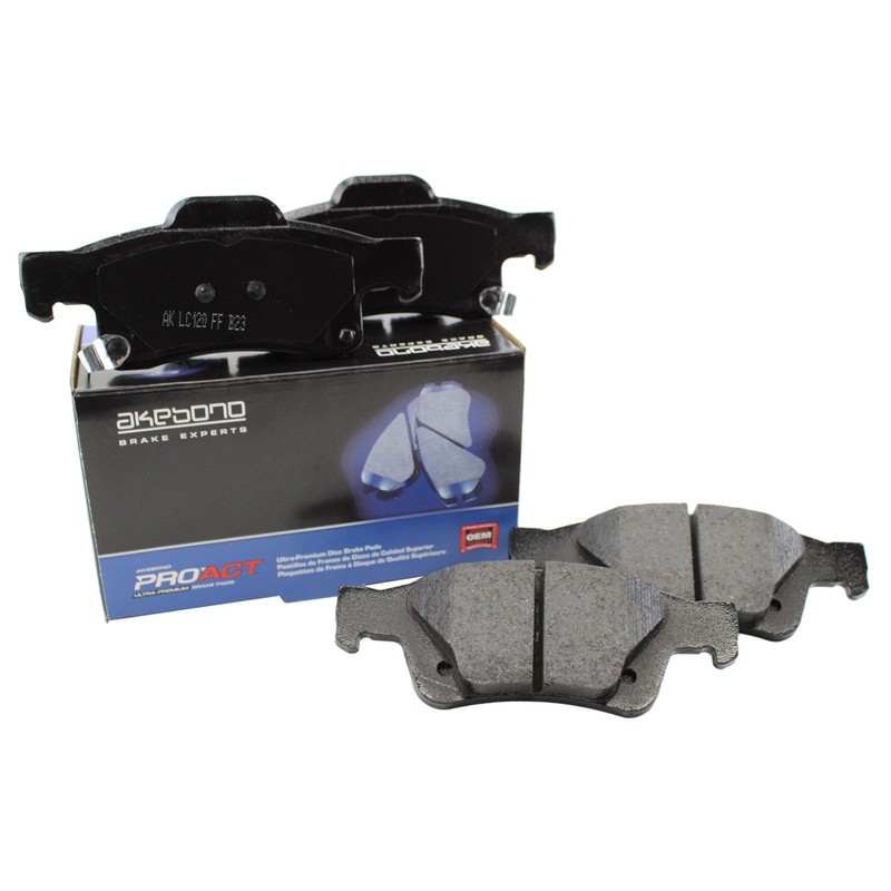 DuraGo Rear Rotors Akebono ProACT Ceramic Disc Brake Pads Kit For Grand Cherokee gallery