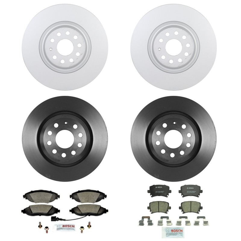 Bosch Disc Brake Rotor Kit For Volkswagen GTI
