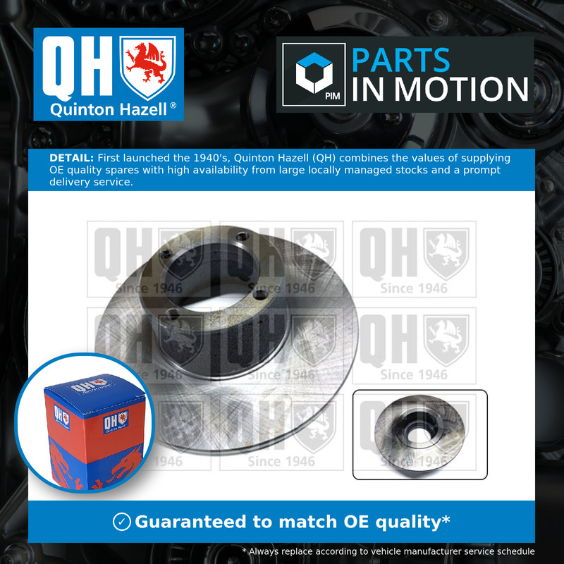 2x Brake Discs Pair Solid fits MG MIDGET 1.1 Front 64 to 66 10CG 210mm Set QH
