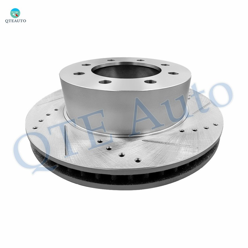 Front Drilled Slotted Brake Disc Rotors 353mm For 2003-2008 Dodge RAM 3500 gallery